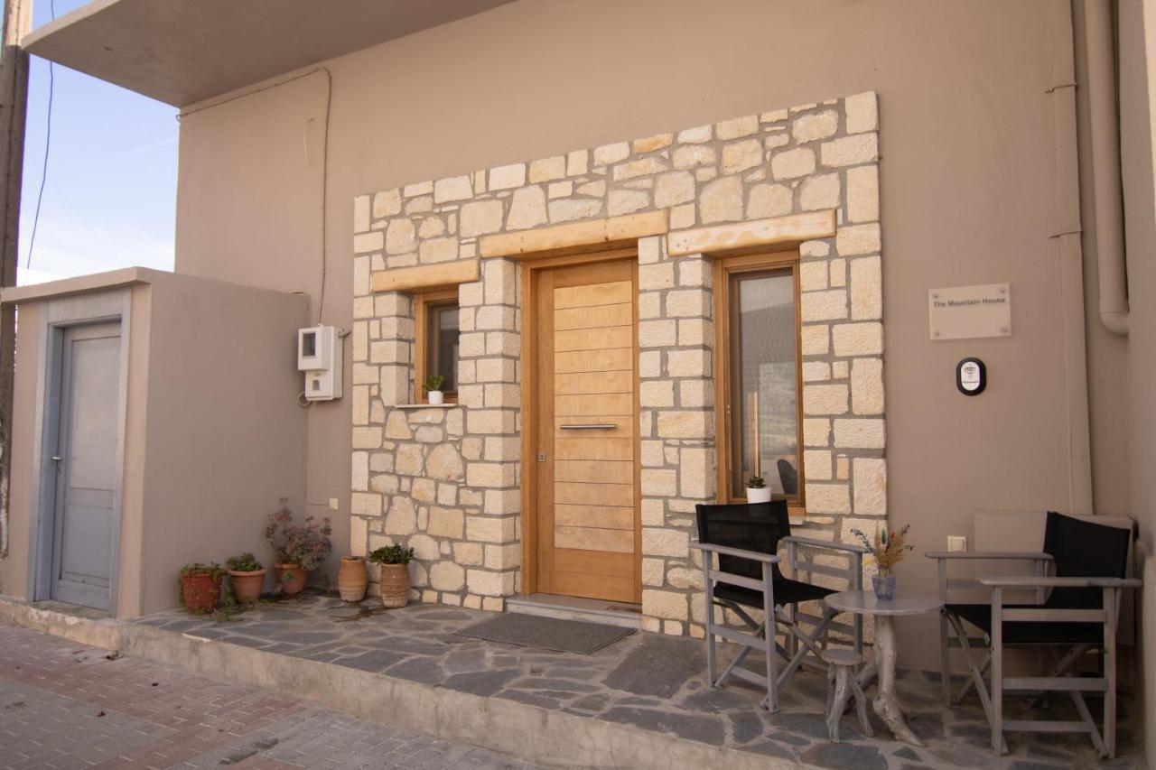 The Mountain House - Authentic Cretan Hideaway - Breathtaking And Nature Views Tourlotí Exterior foto