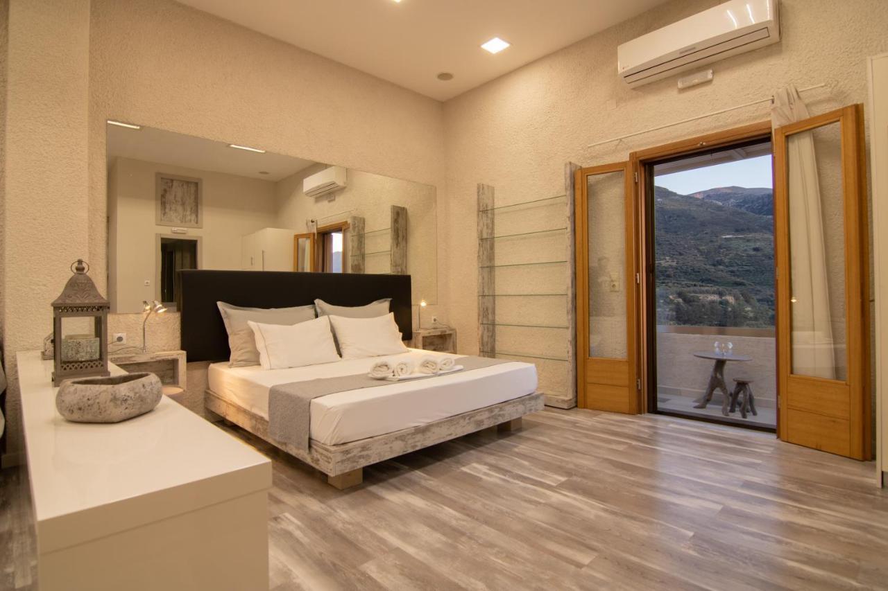The Mountain House - Authentic Cretan Hideaway - Breathtaking And Nature Views Tourlotí Exterior foto