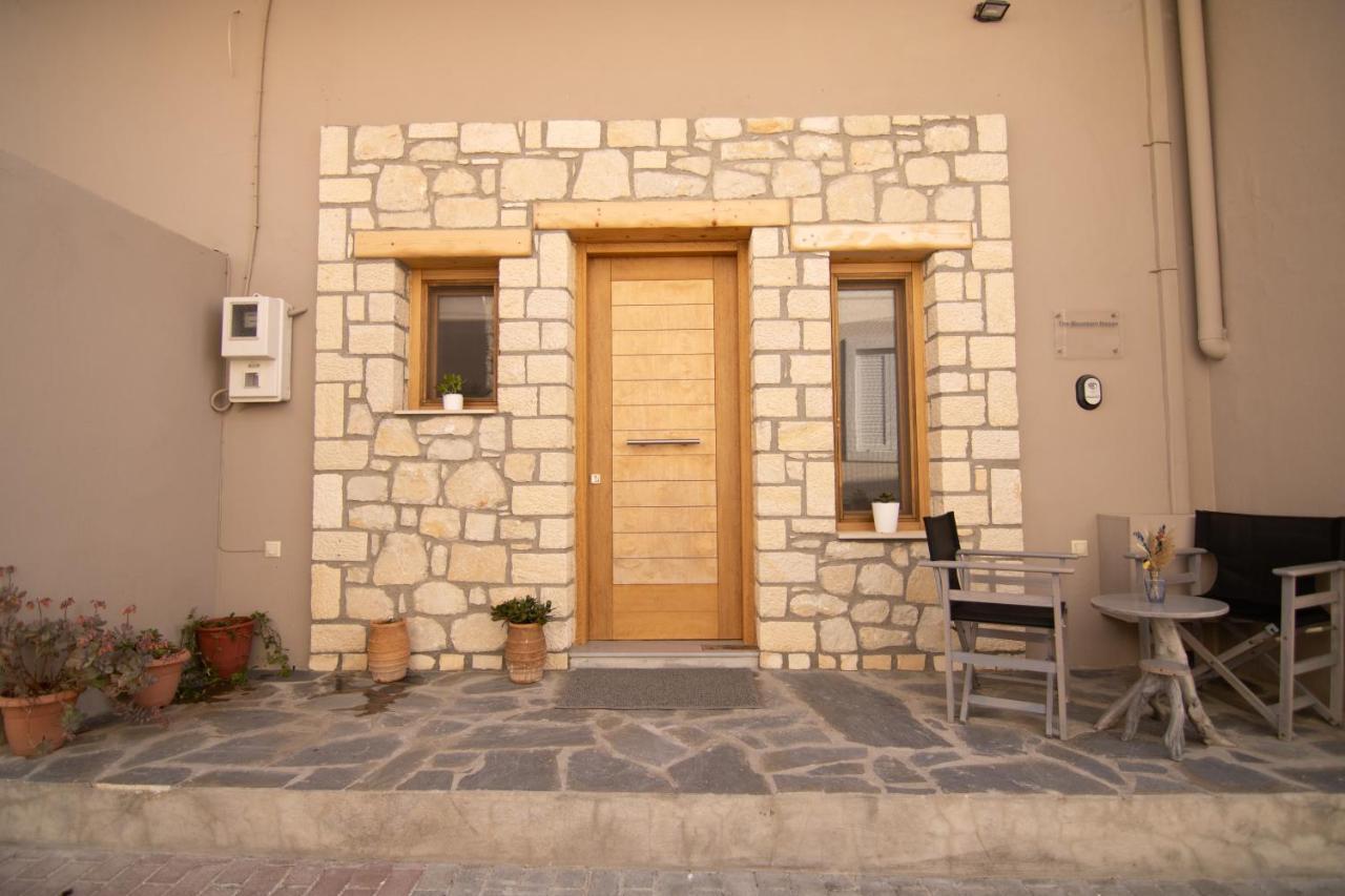 The Mountain House - Authentic Cretan Hideaway - Breathtaking And Nature Views Tourlotí Exterior foto